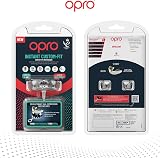 OPRO Instant Custom-Fit Mouthguard Clear White Adult Kids Dentists Level Fit view 7