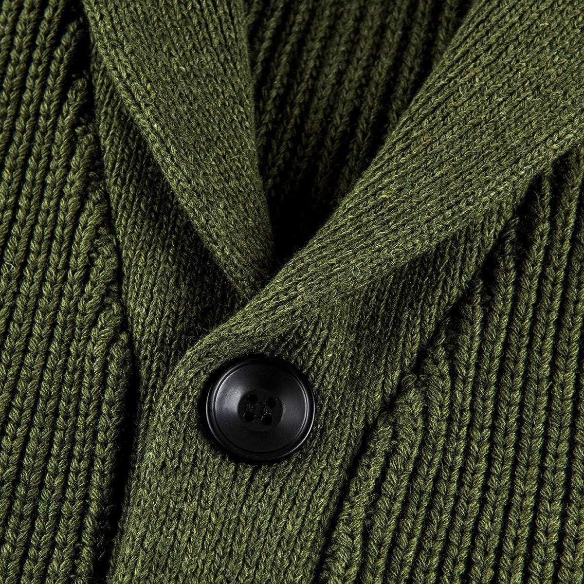 men's button down cardigan sweater with pockets