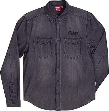 motorcycle denim shirt
