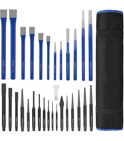astro タル Astro Pneumatic Tool 1600 16-Piece Punch and Chisel Set