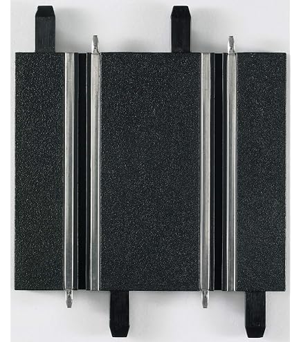 Carrera Rettilinei Per Pista Slot – 3 Pezzi Da 100 Mm E 3 Pezzi Da 114 Mm – Estensione Scala 1:43
