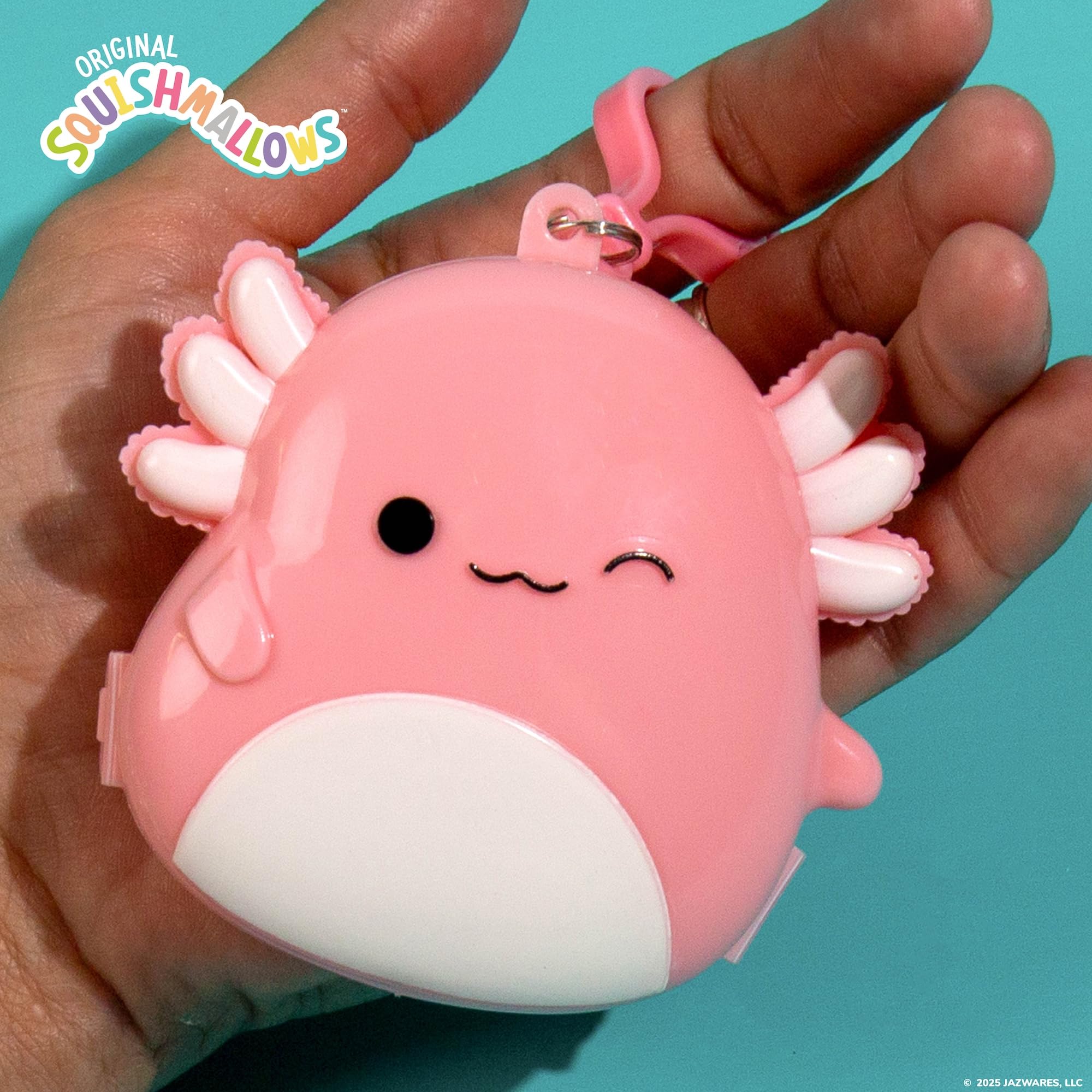 Original Squishmallows Archie The Axolotl Bracelet Kit, Friendship Bracelet Kit, Charm Bracelet Making Kit, Gifts for Girls, Squishmallows for Boys, Craft Kits