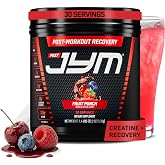 Post JYM BCAAs+ Recovery Matrix, Fruit Punch - Creatine HCl - 22.2 Oz | Glutamine, Betaine, Beta-Alanine, Taurine, Muscle &amp; Performance Recovery Support, Post-Workout, Men &amp; Women