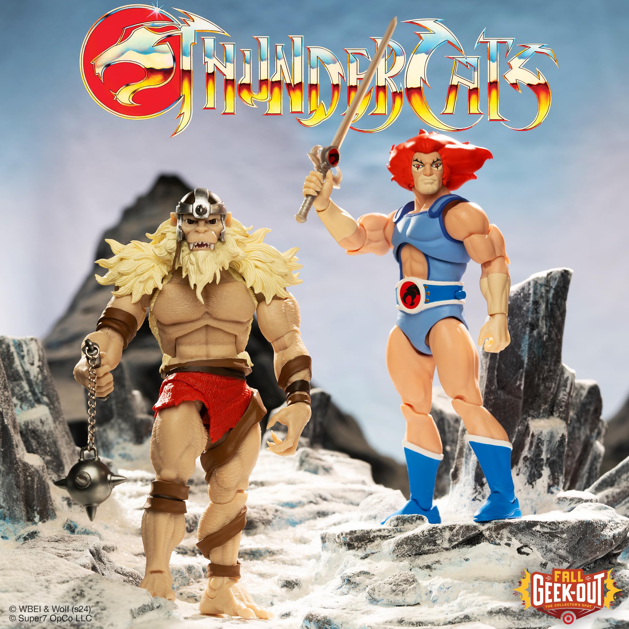 Super7 Deluxe Thundercats Lion-O - Figura de acción Thundercats de 7 con accesorios Coleccionables de dibujos animados clásicos y juguetes retro Super7 Deluxe Thundercats Lion-O - Figura de acción Thundercats de 7 con accesorios Coleccionables de dibujos animados clásicos y juguetes retro
