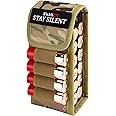 bvya 16 Round Quick Access Shotgun Shotshell Ammunition Reload Molle Pouch Holder for 12 Gauge/20G