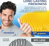 SPARGOS Urinal Sieve Air Freshener Pack 24 with Gloves Blue Yellow Orange view 5