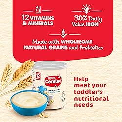 Nestle Cerelac Wheat Cereal with Milk, Made for