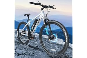 Totem Electric Bike for Adults-26 Electric Mountain Bike-Peak 750W Brushless Motor 20MPH 40 Miles-Lightweight E Bike 46lb Aluminum Frame-Commuting E Bicycle for Men,Teens,Women-Victor 2.0