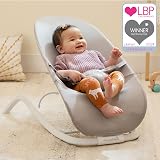 Munchkin 2-in-1 Spring Baby Bouncer Rocker Grey birth to 20 lb view 9