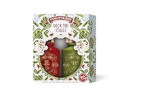 Poo-Pourri Deck The Stalls Gift Set, Berry and Bright 2 Fl Oz and Balsam Bum 2 Fl Oz - Cranberry, Cinnamon, Balsam Fir and Cedarwood