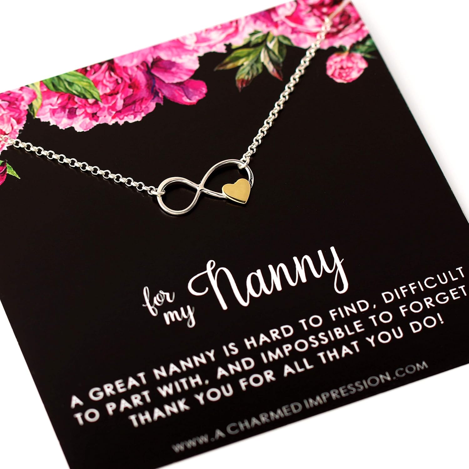 Amazon.com: Nanny Gifts from Kids • Christmas Gifts for Women • Gift for Nanny Necklace
