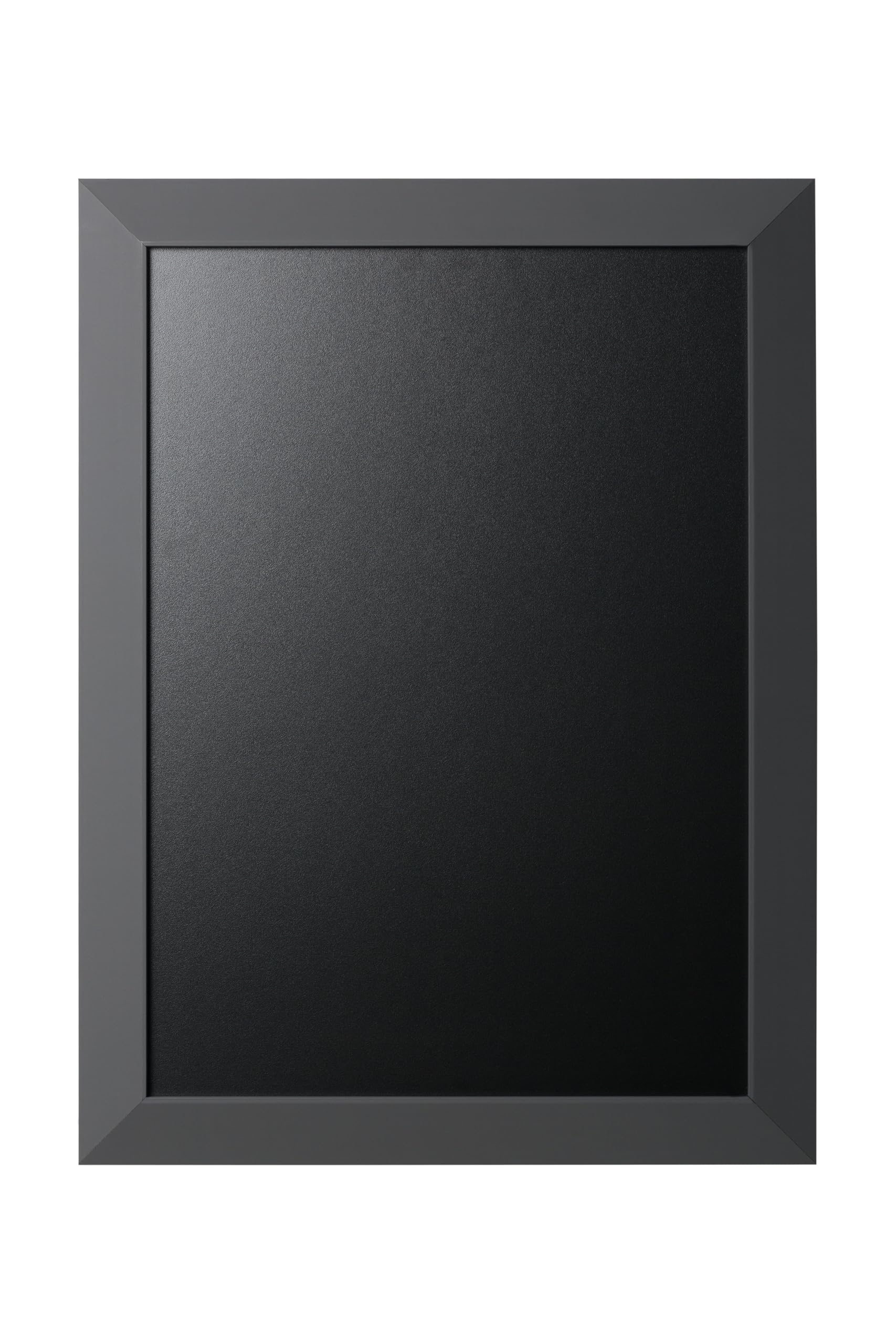 Bi-Office Kamashi Tram, Chalk Black Board 90x60 cm Grauer Rahmen
