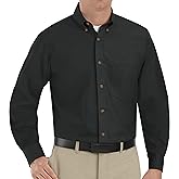 Red Kap Men's Poplin Dress Shirt