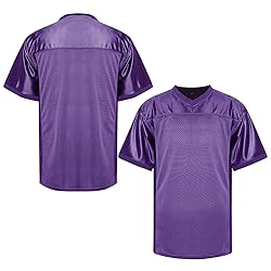 MESOSPERO Blank Football Jersey,Men's 90s Hip Hop