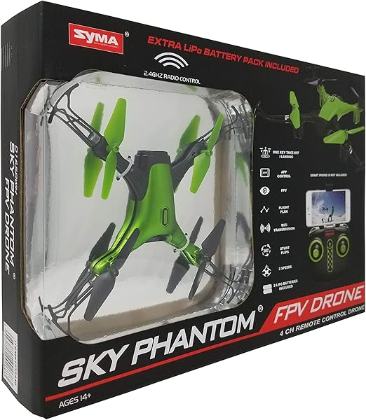 sky phantom wifi fpv drone