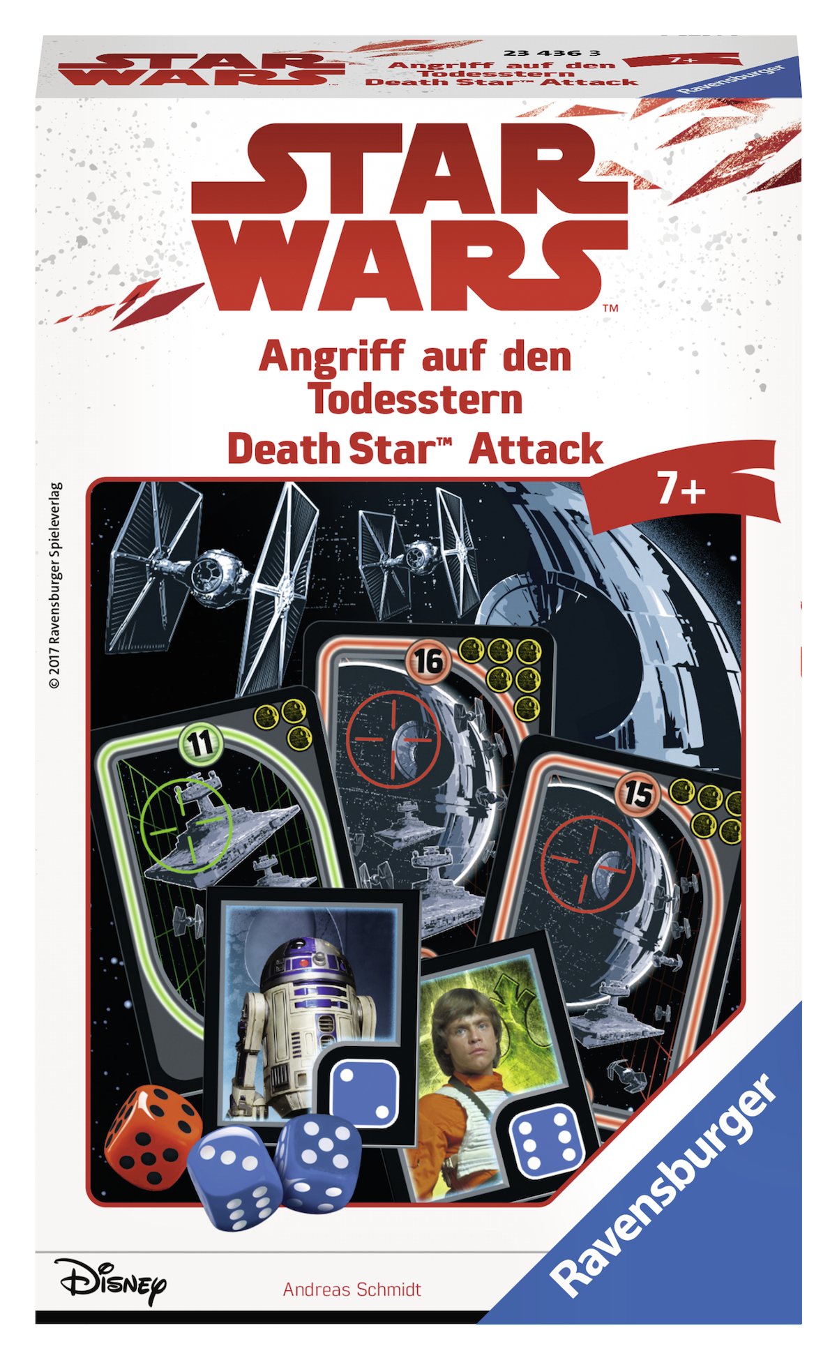 Ravensburger 23436 – Star Wars Death Star Attack on the Travel Travel Game