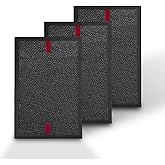 Prestivair HRFSC1 Replacement Filter S 3 Pack Compatible with Honey-well HPA3000 PowerPlus Air Purifier and HPA5000 Insight Series Air Purifiers HRFSC1 Activated Carbon Filter