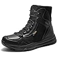 NORTIV 8 Men's Lightweight Military Tactical Work Boots Outdoor Hiking Motorcycle Combat Boots