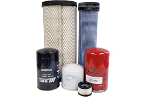CFKIT Maintenance Filter Kit Compatible with Kubota SVL97-2 Track Skid Steers