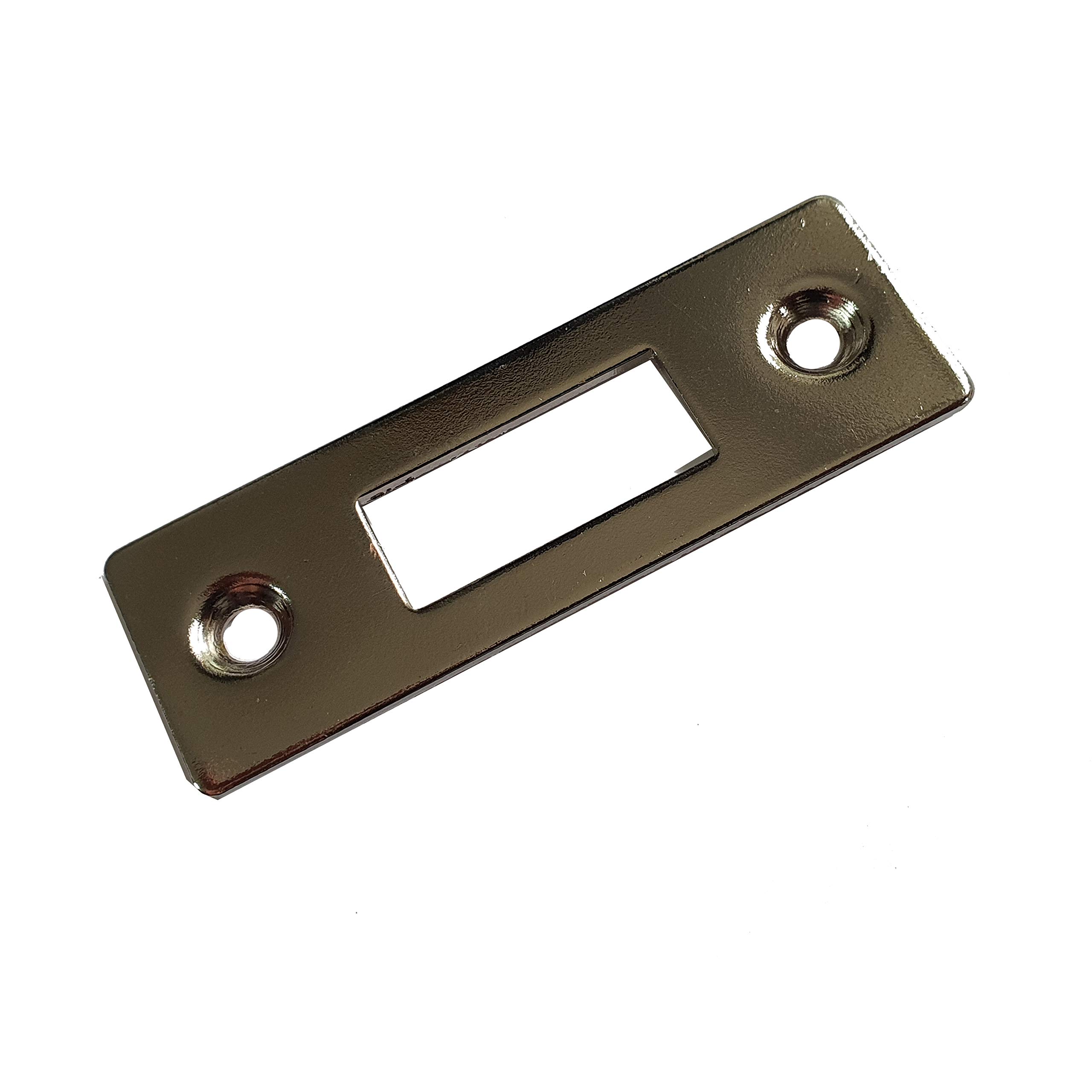 Polished Stainless Steel Face Plates for Doors Tubular and Mortice Latch Premium UK