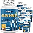 Grow Power Height Growth - Powerful Height Growth Formula for Children (10+) & Teens - Supports Healthy Height Growth, Overall Health with Calcium, Vitamin D3, Phosphorus, Magnesium & More - 12 Pack