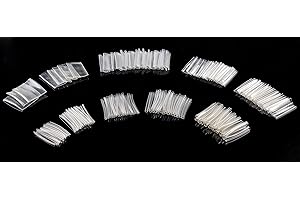 SummitLink Transparent Heat Shrink Tube Tubing Wrap Sleeve Set Combo (209Pcs Small Size)