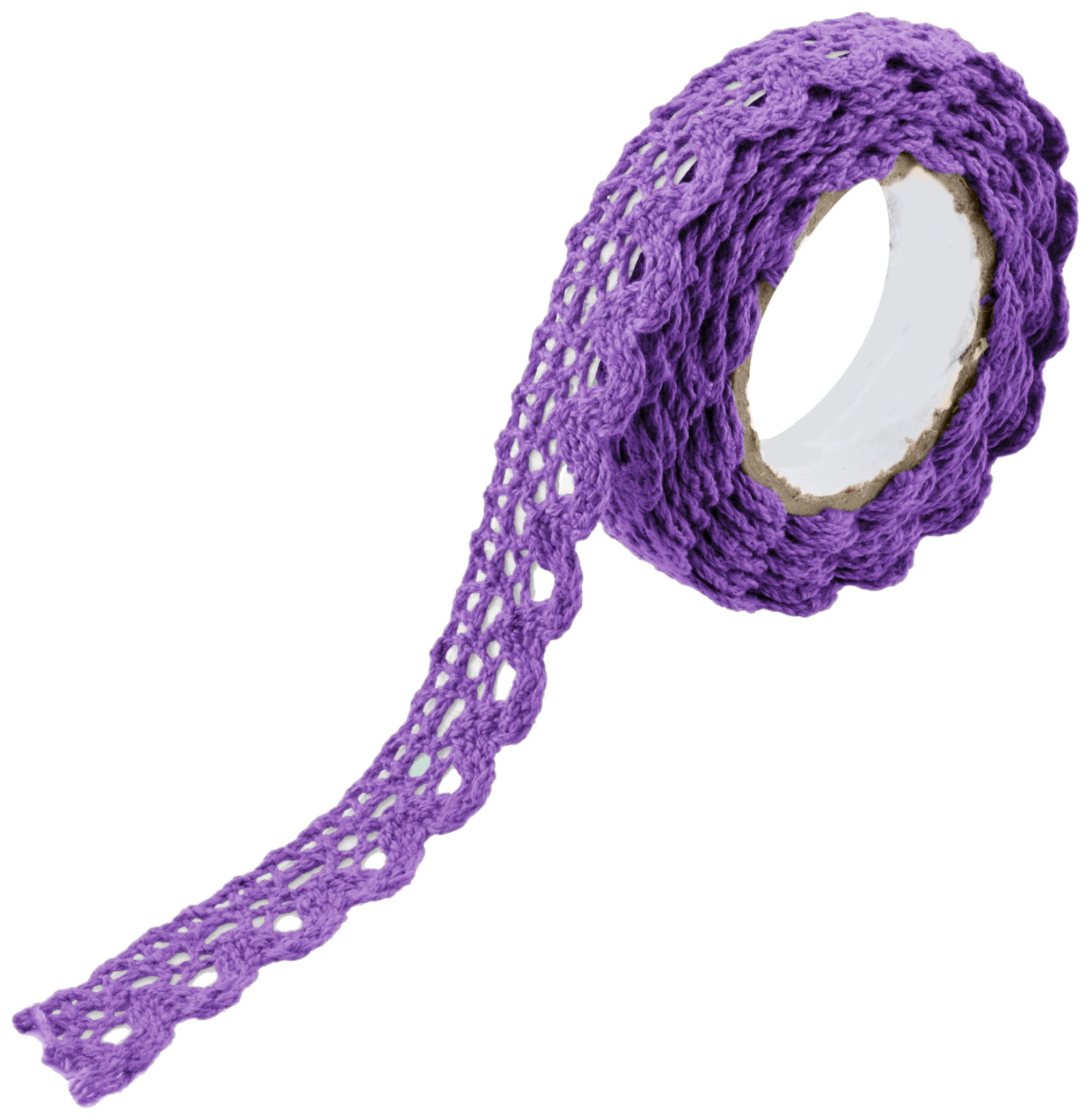 Baier & Schneider Lace Tape 100% Cotton Lilac