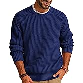 PJ PAUL JONES Mens Sweater Crewneck Knit Sweaters Casual Textured Pullover Sweater