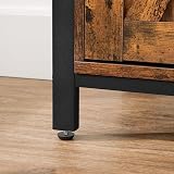 VASAGLE Storage Cabinet Sideboard with Sliding Barn Door LSC089B01 view 4