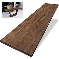 Howizz 60 x 30 in. Solid Wood Table Top, Dark