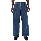 Jeanerica Men's Brera Relaxed Wide Straight Leg Jeans