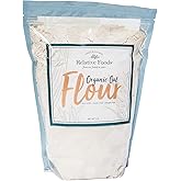 Gluten Free Oat Flour (3 pounds) - Low-carb organic Oat Flour with protein & dietary fiber - Vegan and substitute for wheat - Non-GMO and Organic for baking cooking & more