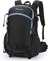 MOUNTAINTOP 40L Hiking Backpack Water Resistant Trekking Rucksack 55x33x20cm