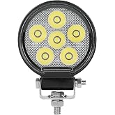 Maxxima Compact 3&rdquo; Round 6 LED Work Light 2,000 Lumens 12/24VDC - MWL-70