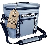 Polar Bear Coolers - Soft Topper Cooler Bag - Insulated Leak Proof Thermal Bag for Travel, Beach, or Camping - Heavy Duty & Portable - Made Waterproof - Keeps Ice up to 48 hrs