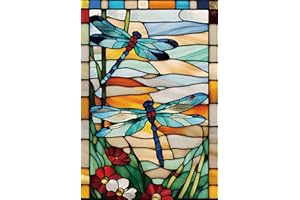 RYMILIE Diamond Painting Kits for Adults - Dragonfly DIY 5D Diamond Art Kits Full Drill Diamond Dots Paintings with Diamonds Gem Art and Crafts Home Decor 12x16inch