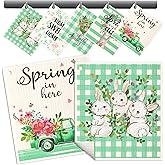 Miss Adola Swedish Dishcloths for Kitchen - 5 Pack Reusable Dish Cloths for Washing Dishes Absorbent Cute Funny Kitchen Towels Cleaning Sponge, Green Rabbit