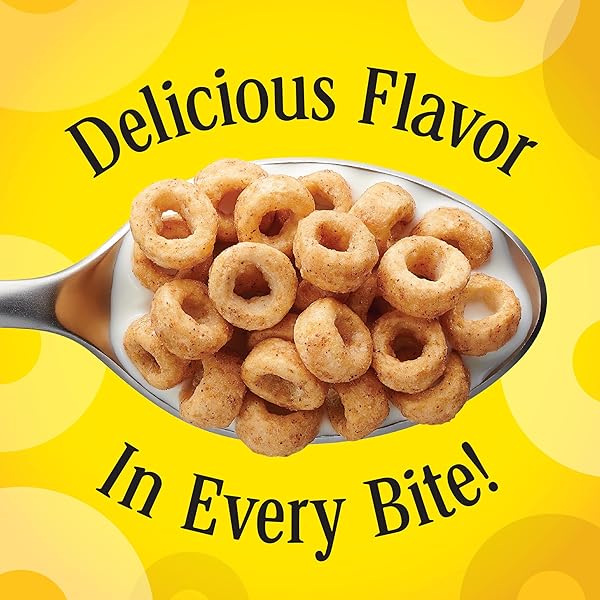 CHEERIOS PROTEIN CEREAL, CINNAMON, 8G PROTEIN, FAMILY SIZE, 15 OZ