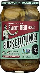 Suckerpunch SWEET BBQ PICKLES, 16 FZ