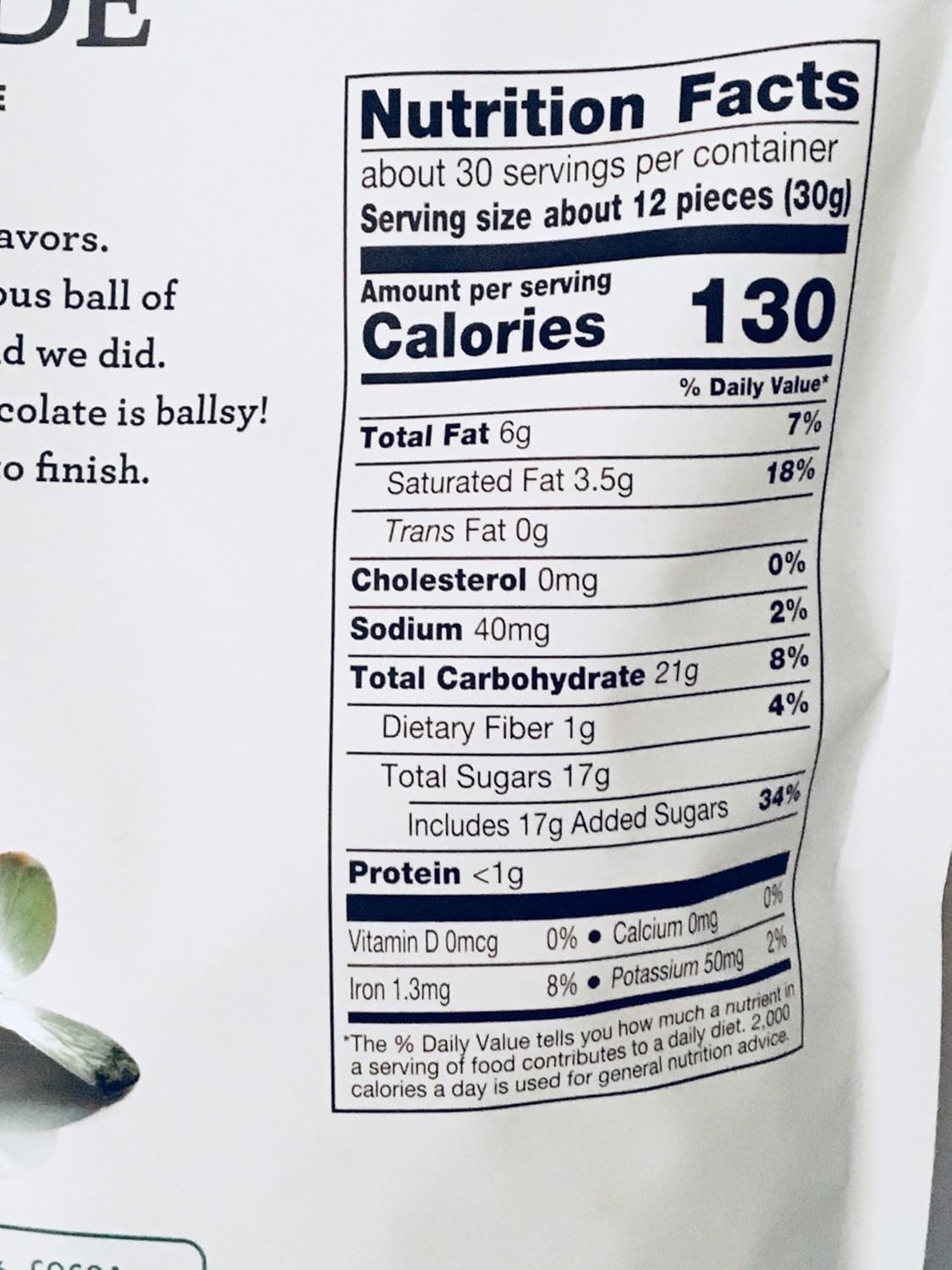 Brookside Chocolate Covered Blueberries Nutrition Facts Nutrition Pics