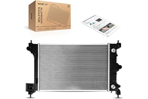 KAX CU13247 Car Engine Radiator, Compatible with 2012-2016 2018 Sonic 1.8L