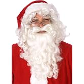 Santa Claus Wig and Beard Set