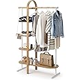 Amazon.com: Umbra Bellwood Garment Rack, White/Natural : Home & Kitchen