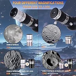 PISEZ Telescope for Adults & Beginner,70mm Aperture