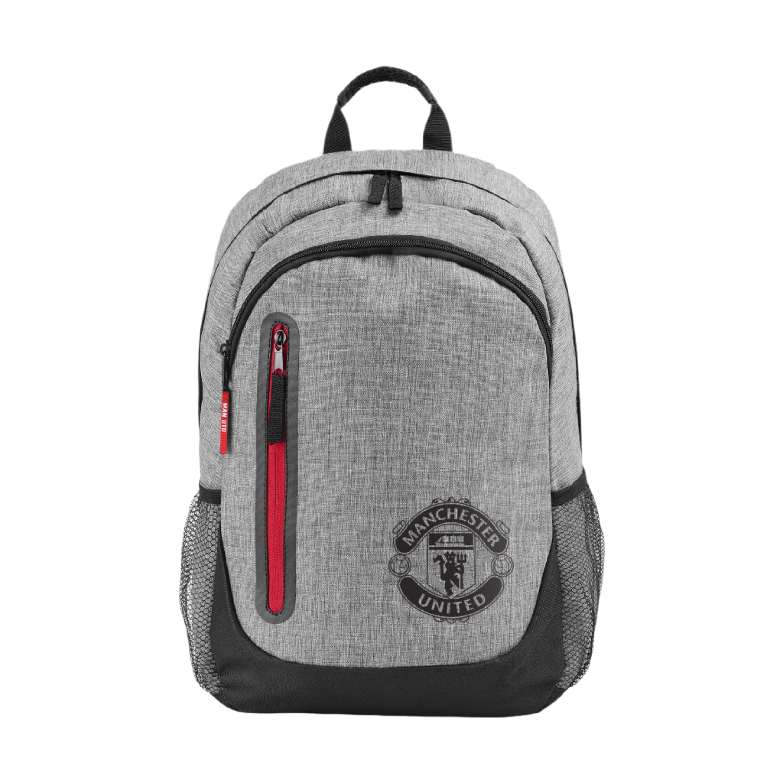 FOCO Officially Licensed Manchester United FC Grey Mono Backpack