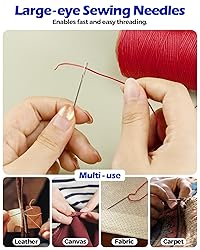 Leather Upholstery Sewing Waxed Thread: PLANTIONAL