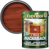 Cuprinol Ducksback Shed & Fence Paint Rich Cedar 5L