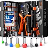 SOMELINE Crimping Pliers Ferrule Set 0.25–10 mm² 18 Types
