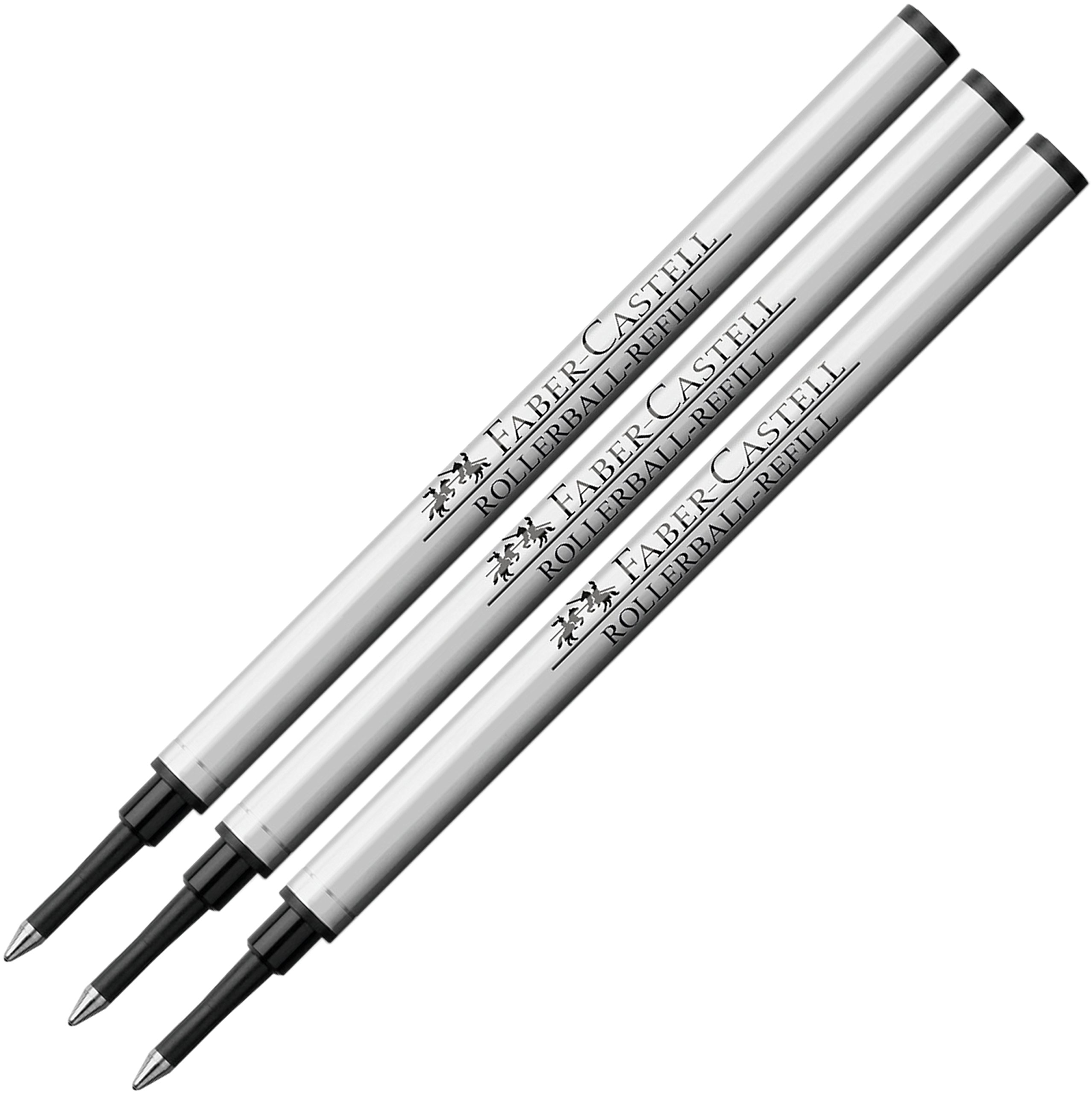 Faber-Castell Basic Refill Rollerball 148712, 3er Pack, 1