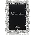 Lawrence Frames Silver Cluster Frame, 4x6